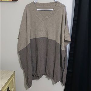 Poncho sweater